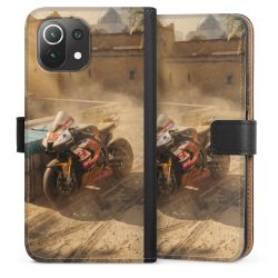 Sideflip mit langer Lasche schwarz