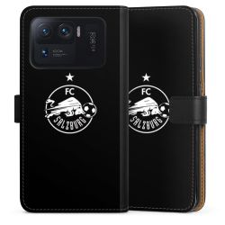 Sideflip mit langer Lasche schwarz