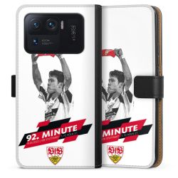 Sideflip mit langer Lasche schwarz