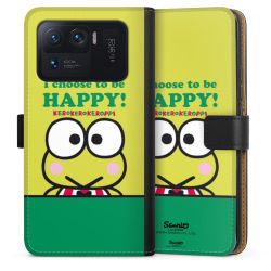 Sideflip mit langer Lasche schwarz