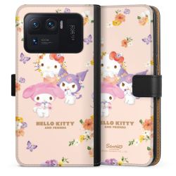 Sideflip mit langer Lasche schwarz