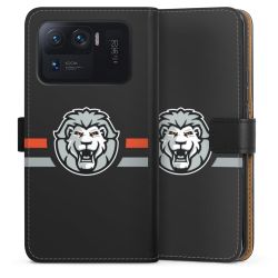 Sideflip mit langer Lasche schwarz