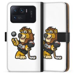 Sideflip mit langer Lasche schwarz