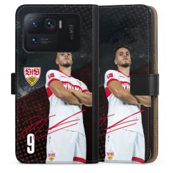 Sideflip mit langer Lasche schwarz