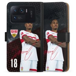 Sideflip mit langer Lasche schwarz