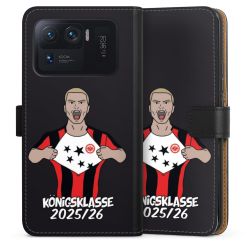 Sideflip mit langer Lasche schwarz