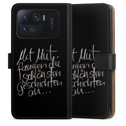 Sideflip mit langer Lasche schwarz