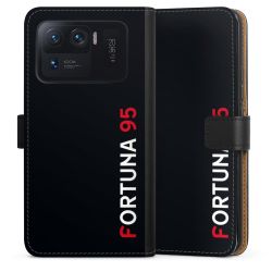 Sideflip mit langer Lasche schwarz