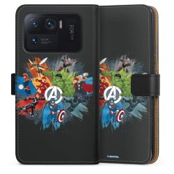 Sideflip Fodral med flap svart