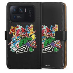 Sideflip Fodral med flap svart