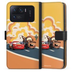 Sideflip mit langer Lasche schwarz