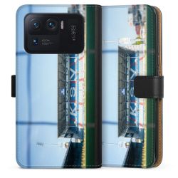 Sideflip mit langer Lasche schwarz