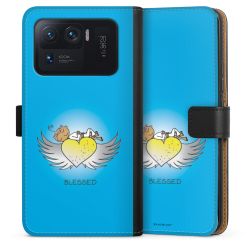 Sideflip mit langer Lasche schwarz