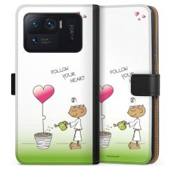 Sideflip mit langer Lasche schwarz