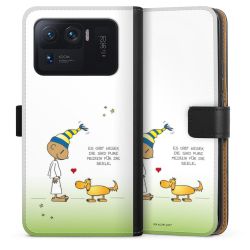 Sideflip mit langer Lasche schwarz