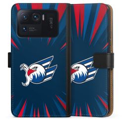 Sideflip mit langer Lasche schwarz