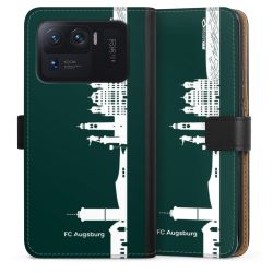 Sideflip mit langer Lasche schwarz