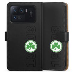 Sideflip mit langer Lasche schwarz