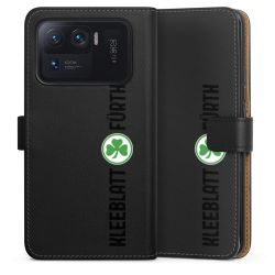 Sideflip mit langer Lasche schwarz