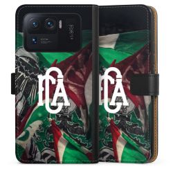 Sideflip mit langer Lasche schwarz