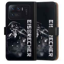 Sideflip mit langer Lasche schwarz