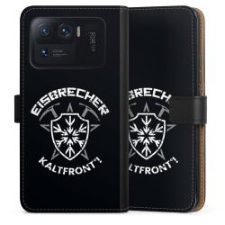 Sideflip mit langer Lasche schwarz