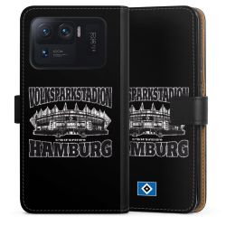 Sideflip mit langer Lasche schwarz