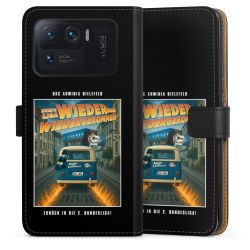 Sideflip mit langer Lasche schwarz