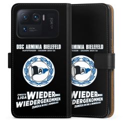 Sideflip mit langer Lasche schwarz