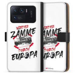 Sideflip mit langer Lasche schwarz