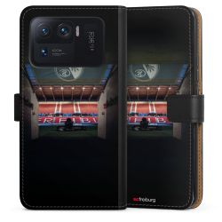 Sideflip mit langer Lasche schwarz