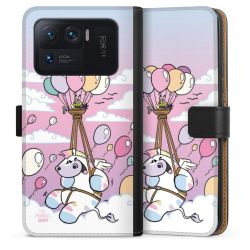 Sideflip mit langer Lasche schwarz