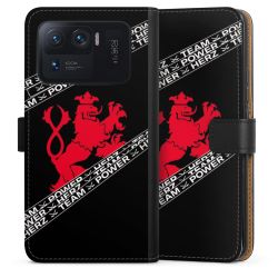 Sideflip mit langer Lasche schwarz