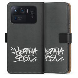 Sideflip mit langer Lasche schwarz