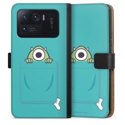 Sideflip mit langer Lasche schwarz