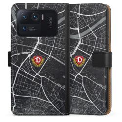 Sideflip mit langer Lasche schwarz