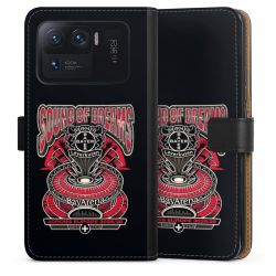 Sideflip mit langer Lasche schwarz