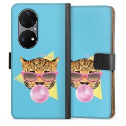 Sideflip mit langer Lasche schwarz