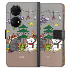 Sideflip mit langer Lasche schwarz