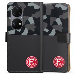 Sideflip mit langer Lasche schwarz