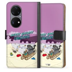 Sideflip mit langer Lasche schwarz