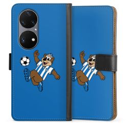 Sideflip mit langer Lasche schwarz