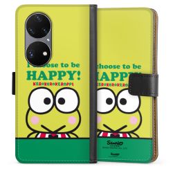 Sideflip mit langer Lasche schwarz