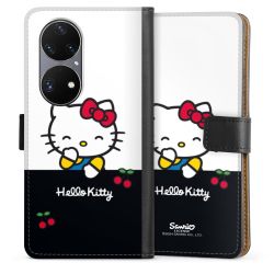 Sideflip mit langer Lasche schwarz