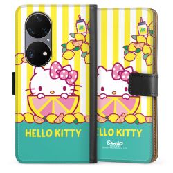 Sideflip mit langer Lasche schwarz