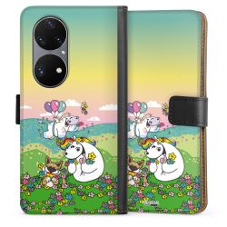 Sideflip mit langer Lasche schwarz