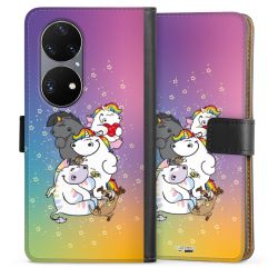 Sideflip mit langer Lasche schwarz