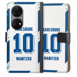 Sideflip mit langer Lasche schwarz