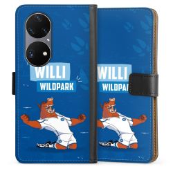 Sideflip mit langer Lasche schwarz