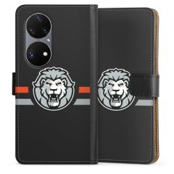 Sideflip mit langer Lasche schwarz